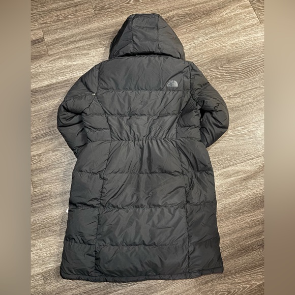 The North Face Women's Long Black Puffer Jacket Size Large - Picture 7 of 8